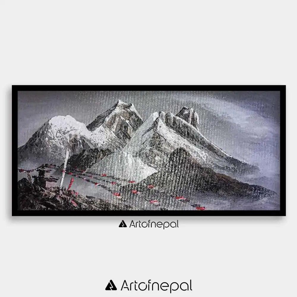 ALOM05 - Scenery of Mt.Everest - Artofnepal