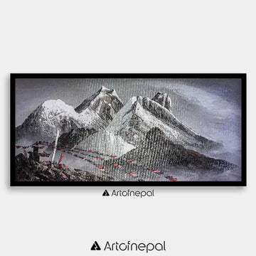 ALOM05 - Scenery of Mt.Everest - Artofnepal