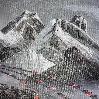 ALOM05- Scenery of Mt.Everest - Artofnepal