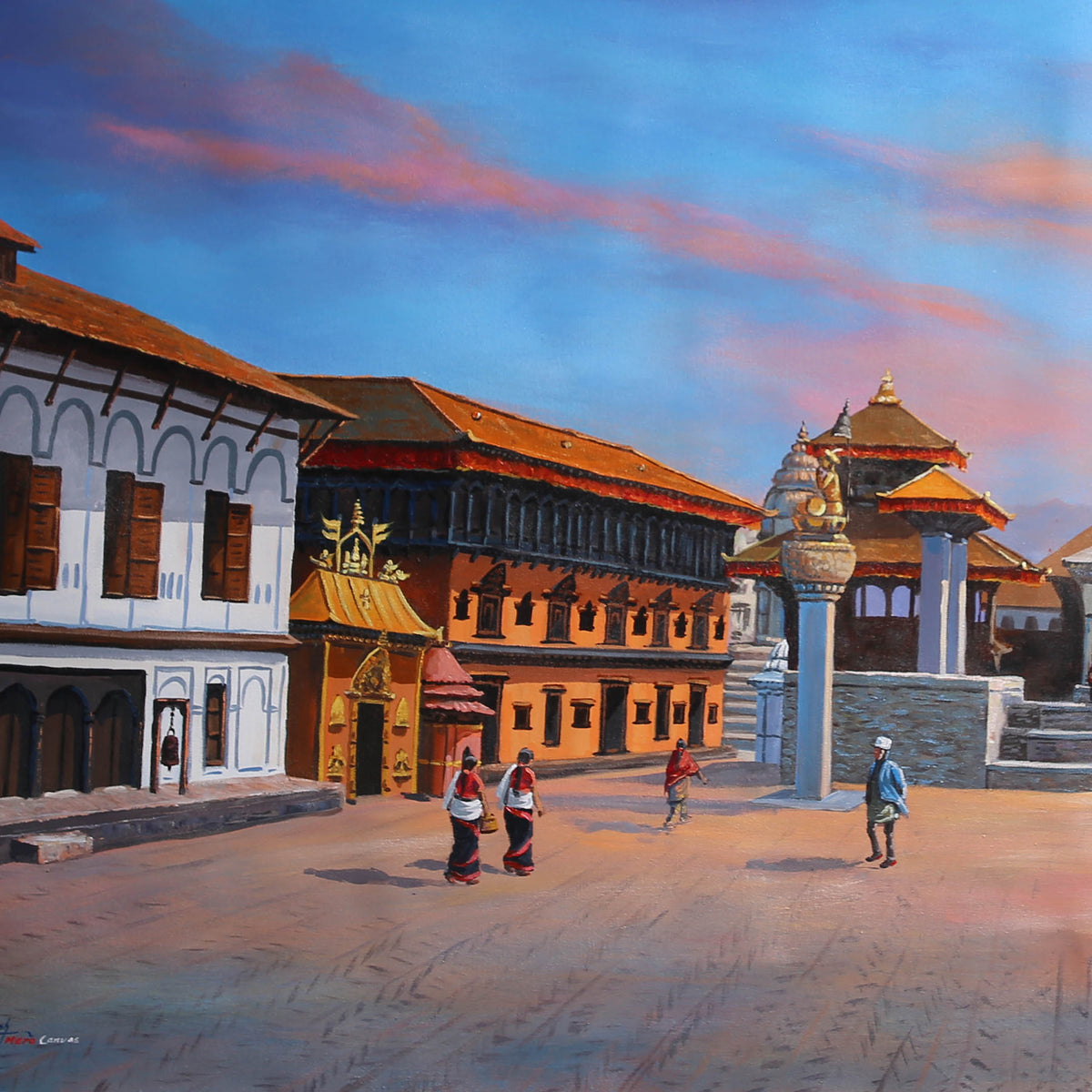 ALOM102-Bhaktapur Durbar Square – Traditional Nepali Architecture