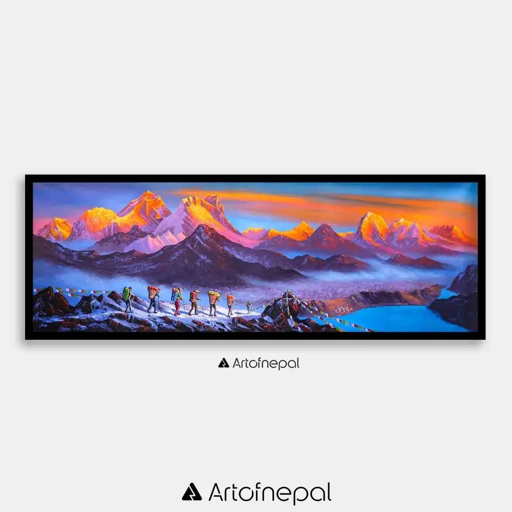 ALOM108 - Sunset view of Mt.Everest - Artofnepal