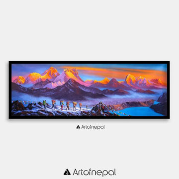 ALOM108 - Sunset view of Mt.Everest - Artofnepal