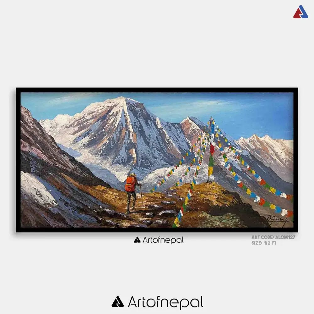 ALOM127 - Traveller journey to snow capped Mt. Everest - Artofnepal