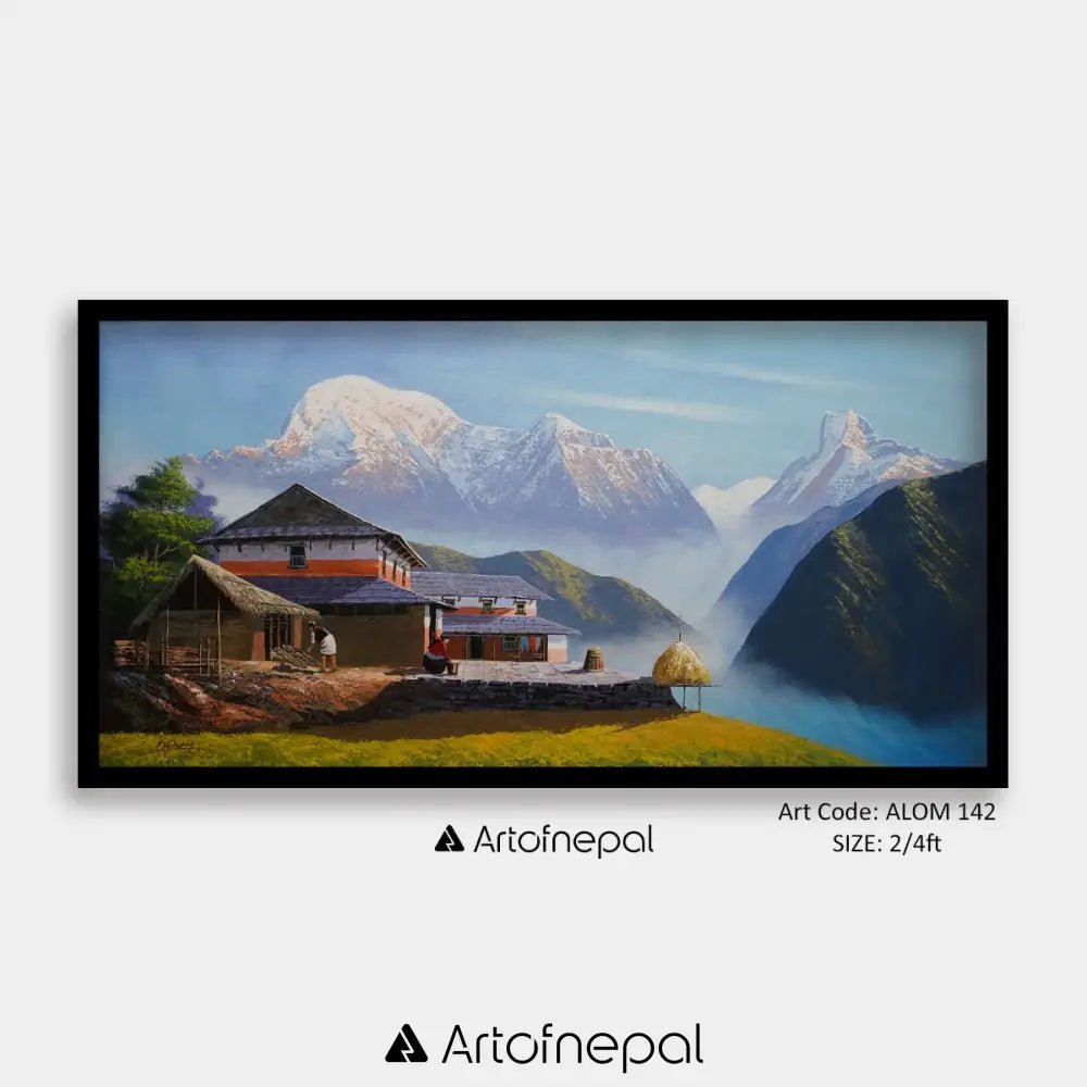 ALOM142 - Morning Glory of Annapurna - Artofnepal