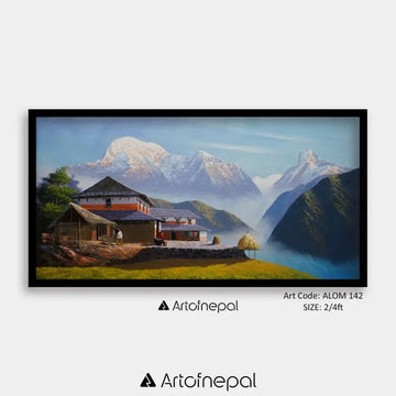 ALOM142 - Morning Glory of Annapurna - Artofnepal