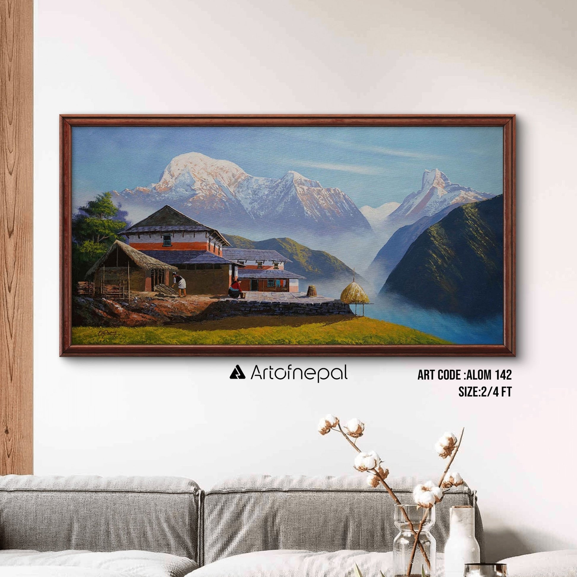 ALOM142 - Morning Glory of Annapurna - Artofnepal