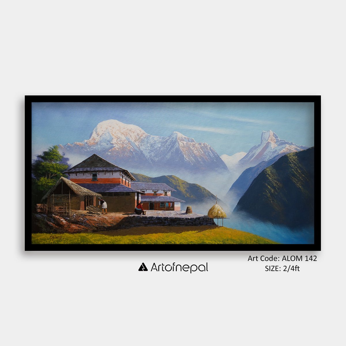 ALOM142 - Morning Glory of Annapurna - Artofnepal