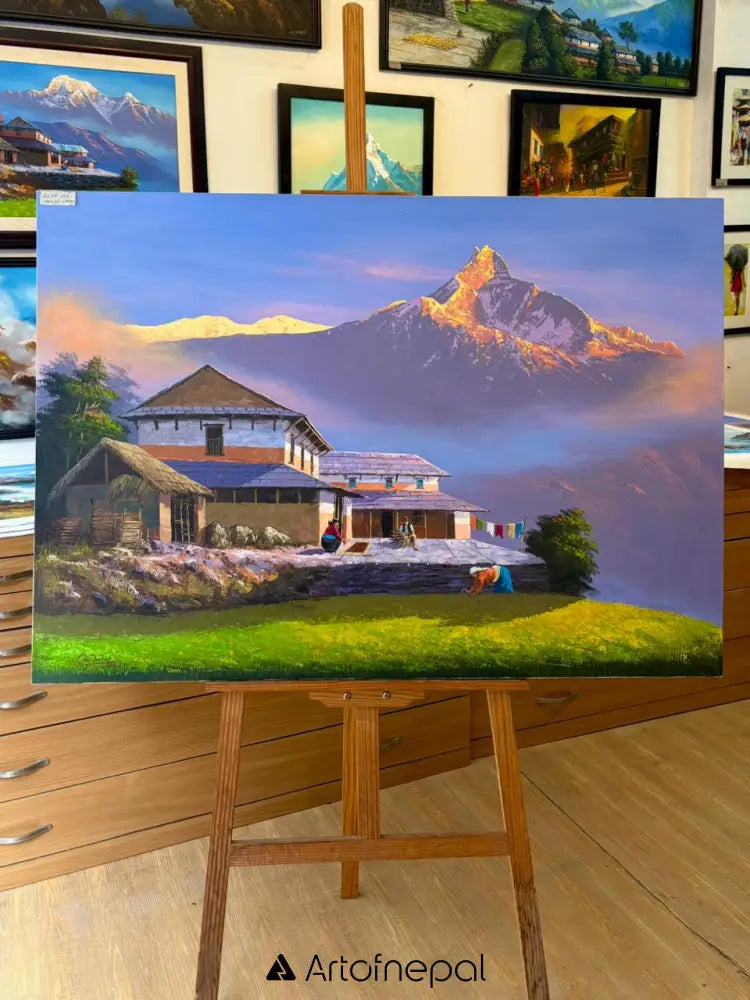 ALOM147 - Annapurna and the Quiet Village - Artofnepal