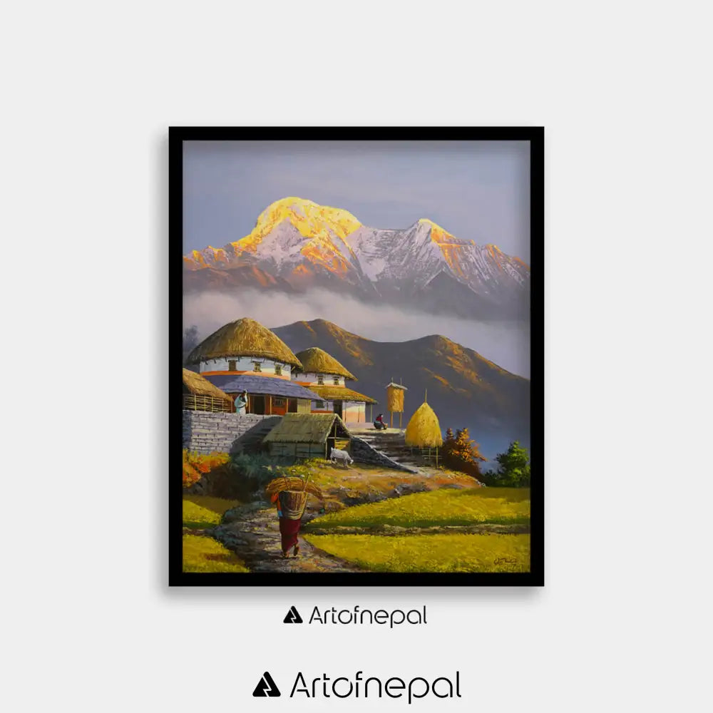 ALOM150 - Annapurna’s Embrace: The Village Life - Artofnepal