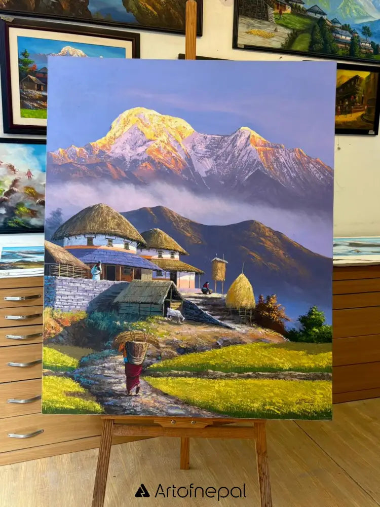 ALOM150 - Annapurna’s Embrace: The Village Life - Artofnepal