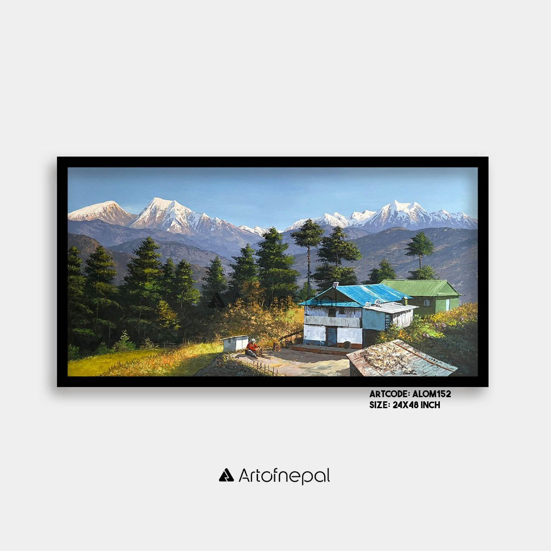 ALOM152 - The serene beauty of Baghkhor, Solukhumbu - Artofnepal