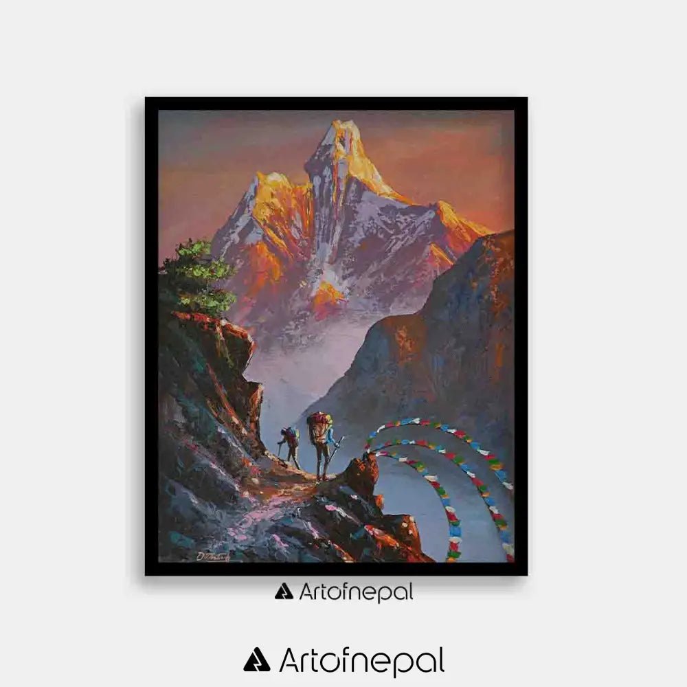 ALOM45 - Traveller's Journey to Mt.Ama Dablam - Artofnepal