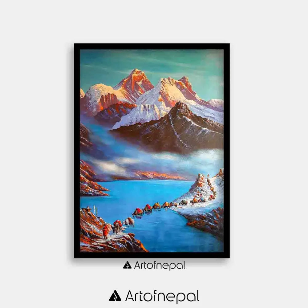 ALOM85 - Mt.Everest and Sherpa's life Style - Artofnepal