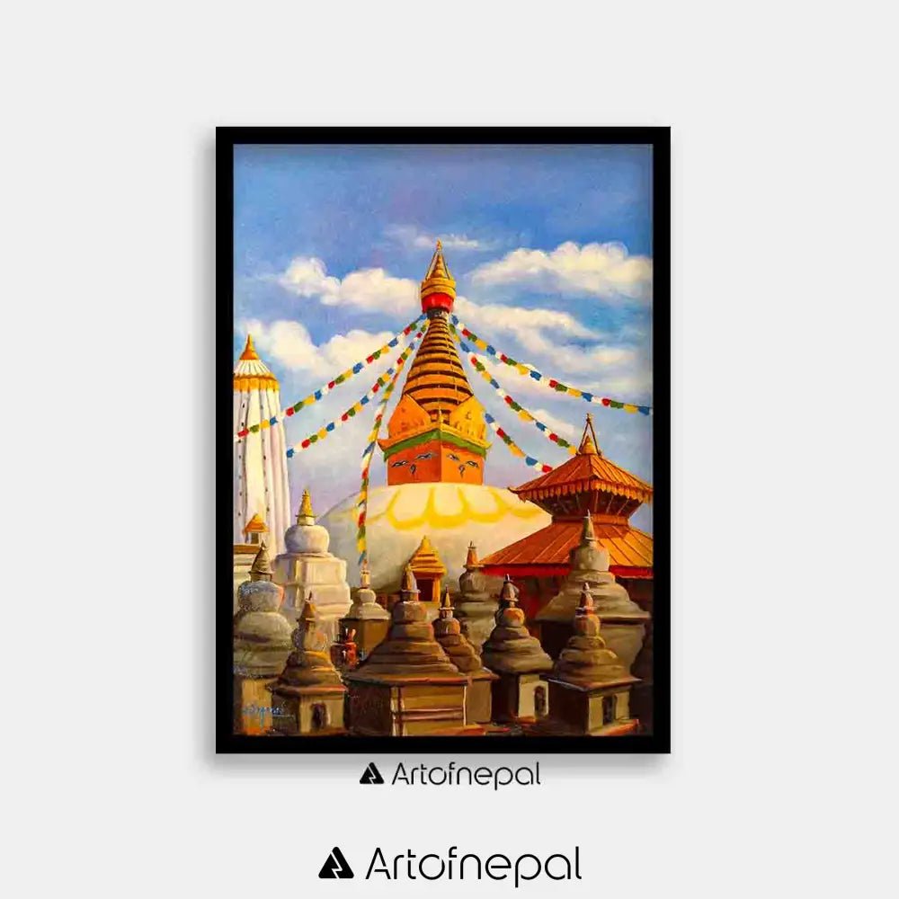 ALOM86 - Swayambhunath - Artofnepal