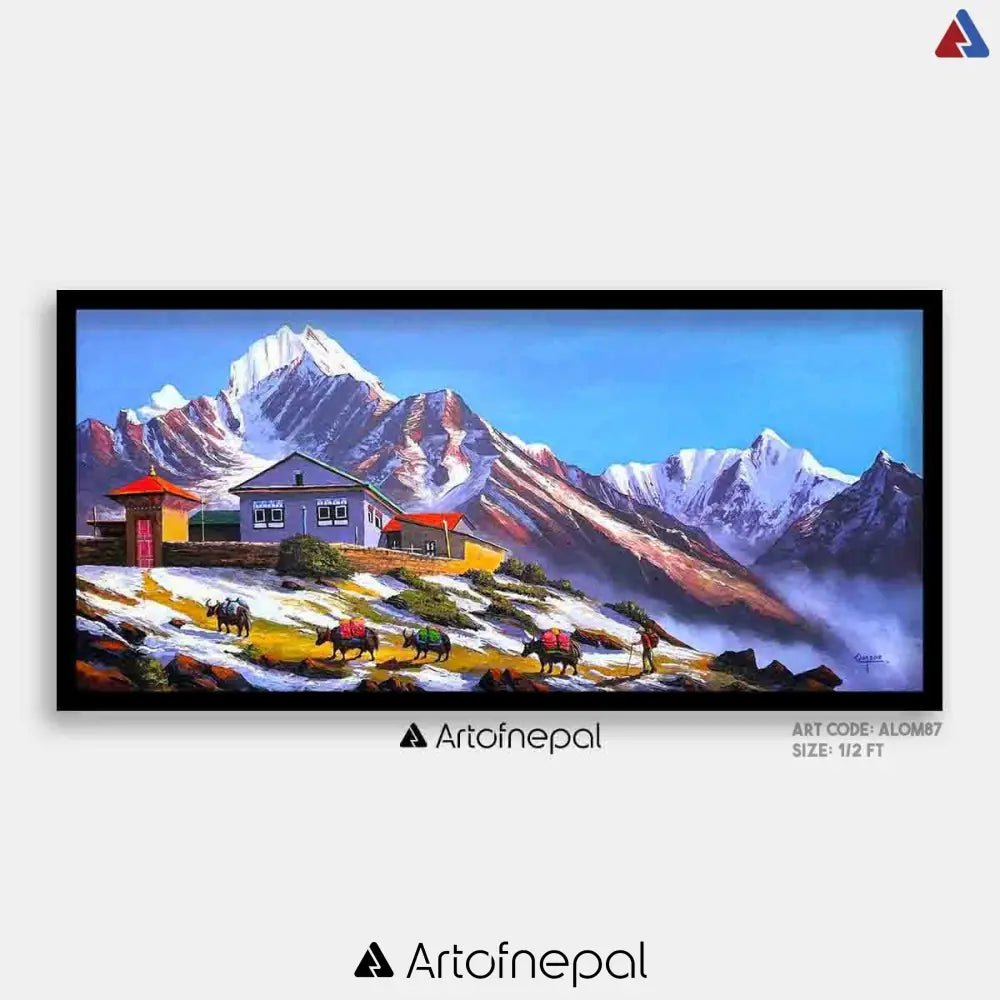 ALOM87 - Sherpa's lifestyle in the Himalayan Region - Artofnepal