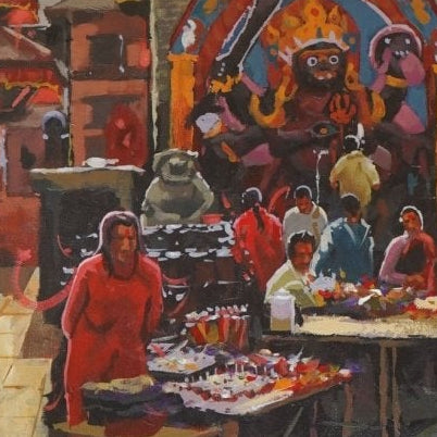 ASADT01 - Kalbhairab temple - Artofnepal