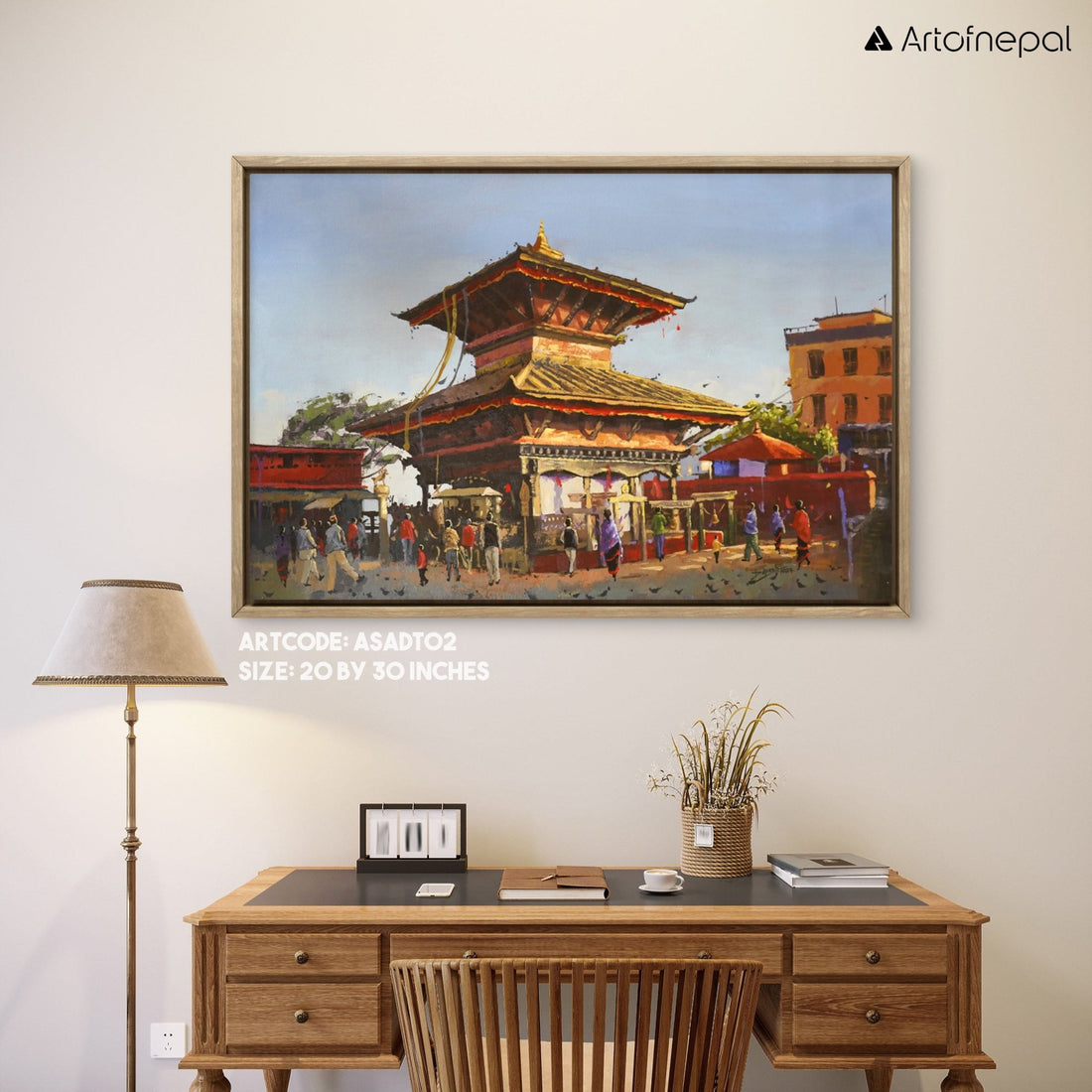 ASADT02 - Changunarayan Temple - Artofnepal