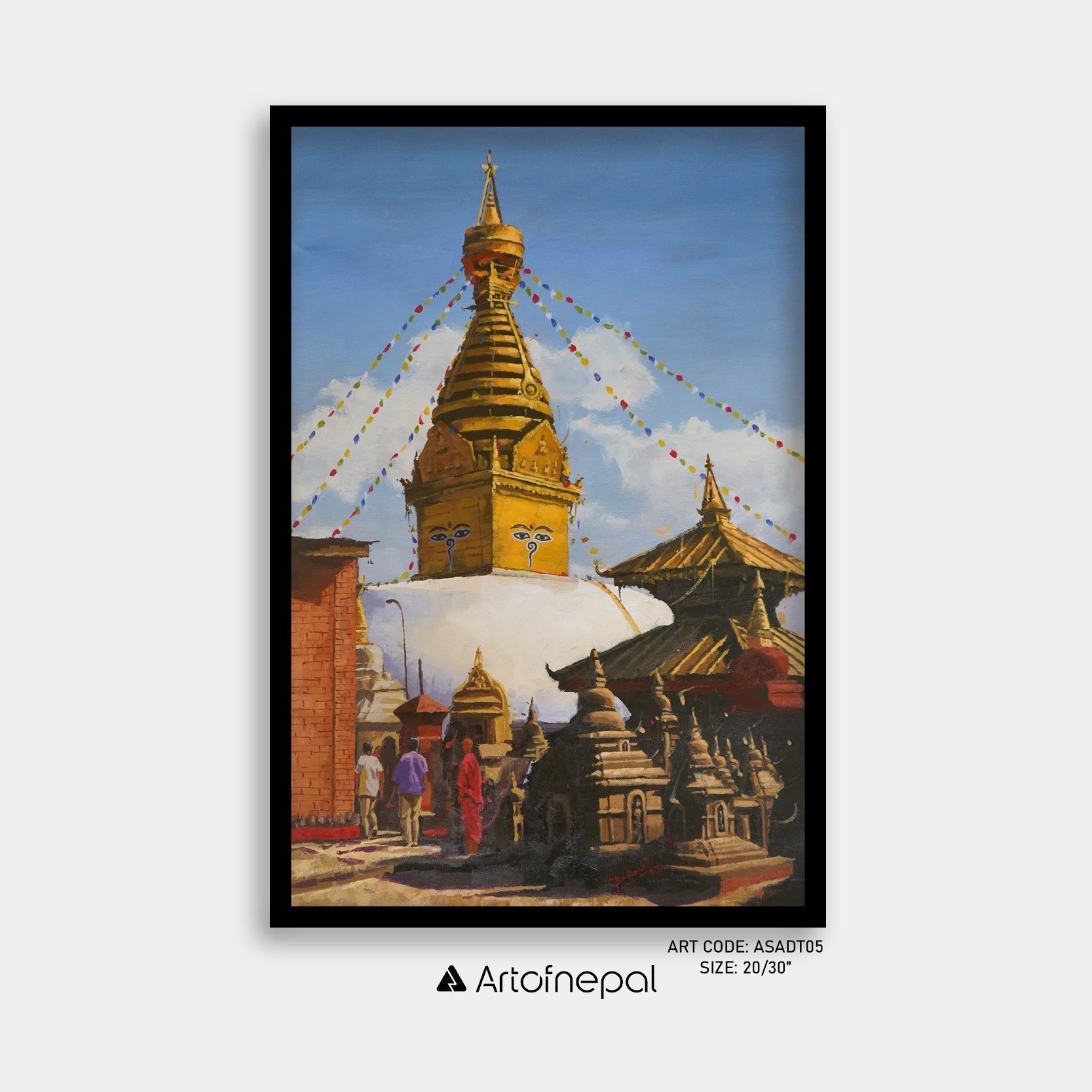 ASADT05 - SWAYAMBHU - Artofnepal