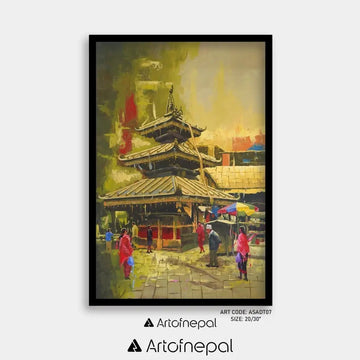 ASADT07 - ANNAPURNA TEMPLE - Artofnepal
