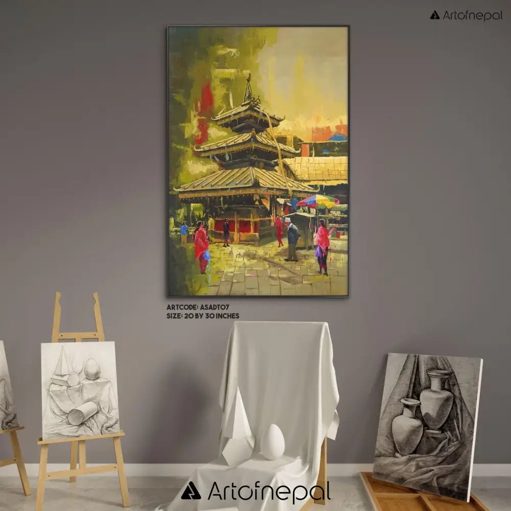 ASADT07 - ANNAPURNA TEMPLE - Artofnepal