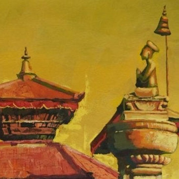 ASADT08 - NEPALESE ARCHITECTURE FROM BHAKTAPUR - Artofnepal
