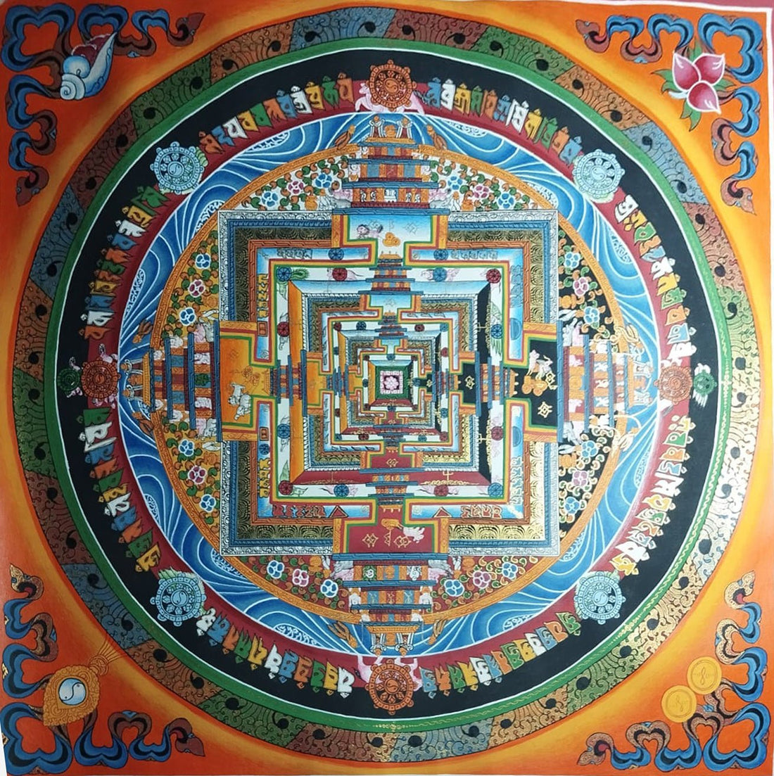 ATSL12 - uploading this artwork thankga in artofnepal.com wwrite suitable product description.specific to the artwork in the picture describning write product title meta description iin stardared format - Artofnepal
