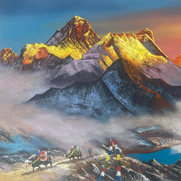 ALJC152- Himalayan Golden Peaks – Everest Trekking Landscape