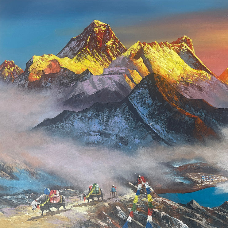 ALJC152- Himalayan Golden Peaks – Everest Trekking Landscape