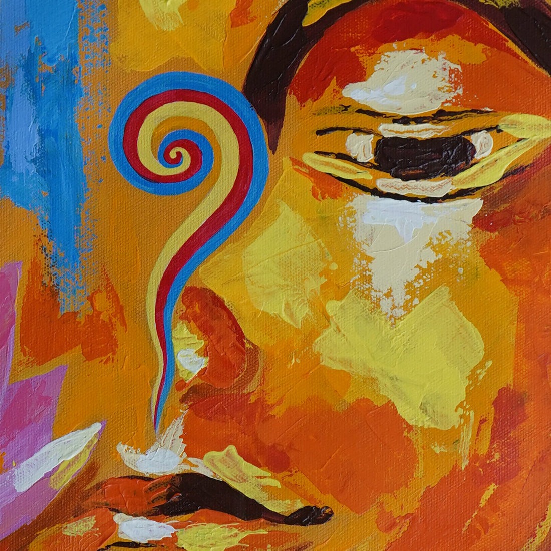 AAKT06 - HALF BUDDHA - Artofnepal