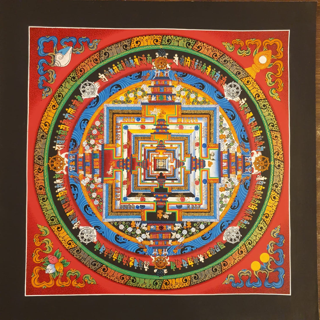 MKLT01 - Kalachakra Mandala – A Sacred Symbol of Time and Enlightenment - Artofnepal