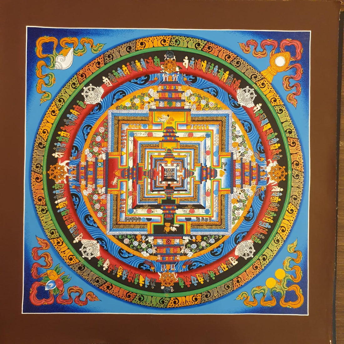MKLT02 - Kalachakra Mandala - A Sacred Symbol of Time and Enlightenment - Artofnepal