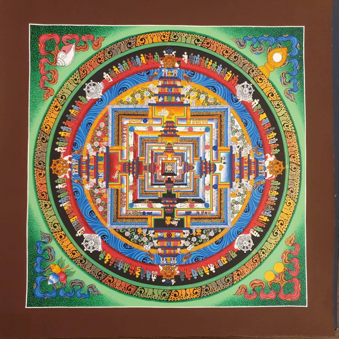 MKLT04 - Kalachakra Mandala - A Sacred Symbol of Time and Enlightenment - Artofnepal