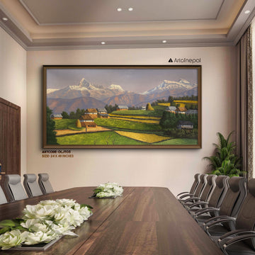 OLJT03 - Nepali Mustard Fields in Harmony