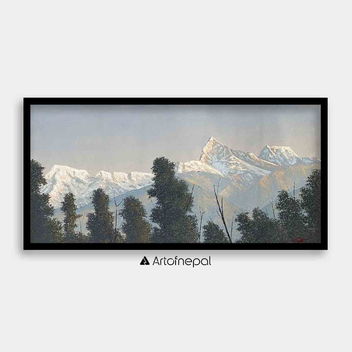 OLJT07 - Nepal's Himalayas and greenery - Artofnepal