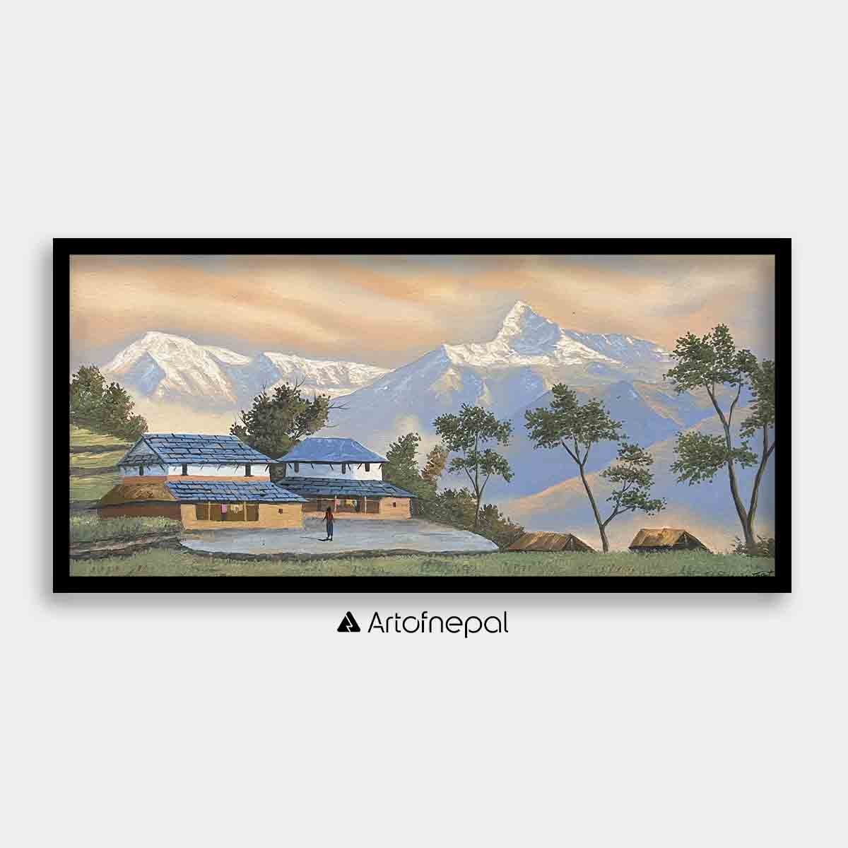 OLJT11 - Annapurna range and Village lifestyle - Artofnepal