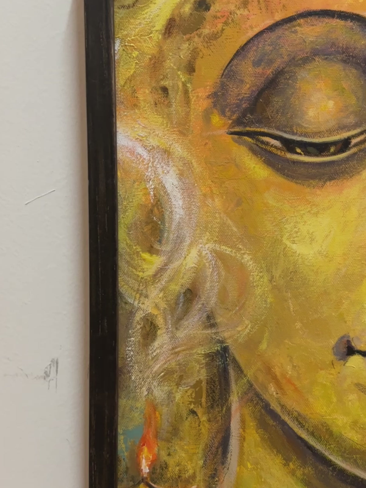 Buddha Serenity | Handmade Buddhist Art Painting